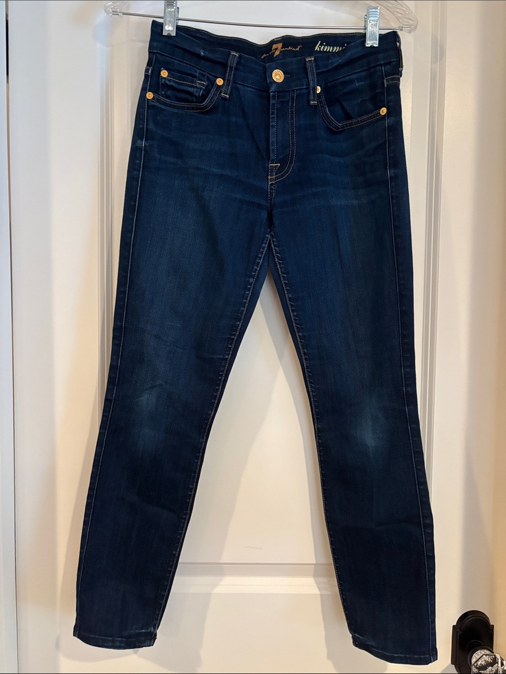 7 For All Mankind Kimmie Crop Jeans